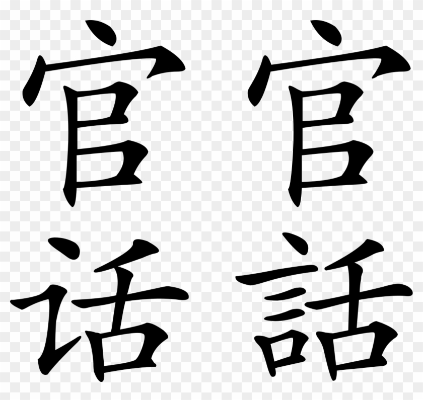 Mandarin Wikipedia - Chinese Symbol #1629056