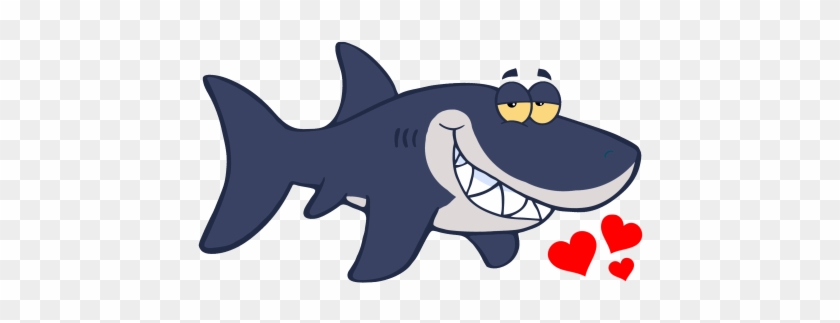 Valentines Shark Clip Art #1629148