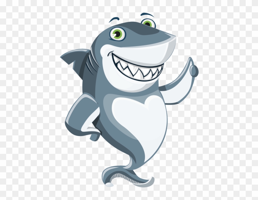 Shark Clipart Transparent - Transparent Background Shark Clipart Png #1629150