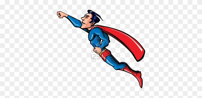 Super Hero - Cartoon Flying #1629167