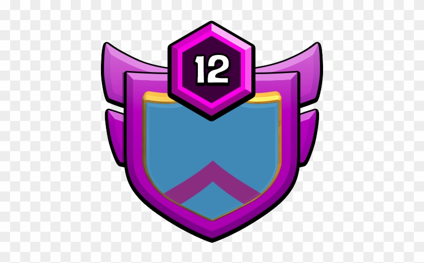 Clan Badge - Clan Nivel 12 Clash Of Clans #1629254