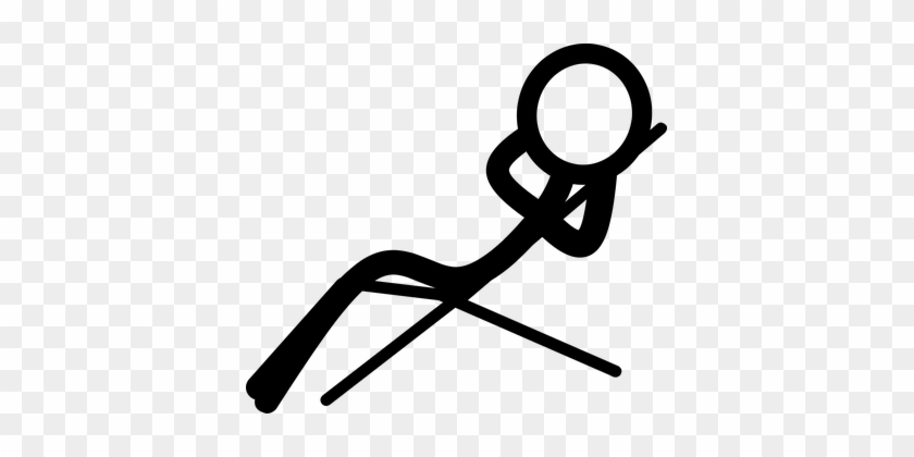 Beach, Stick Man, Relaxing, Travel Doctor, Patient, - Lazy Stickman #1629279