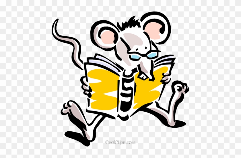 Lecture De La Souris Vecteurs De Stock Et Clip-art - Lecture De La Souris Vecteurs De Stock Et Clip-art #1629334