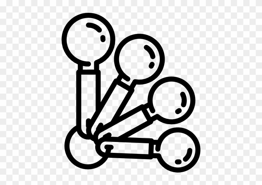 Measuring Spoons Free Icon - Line Art #1629450