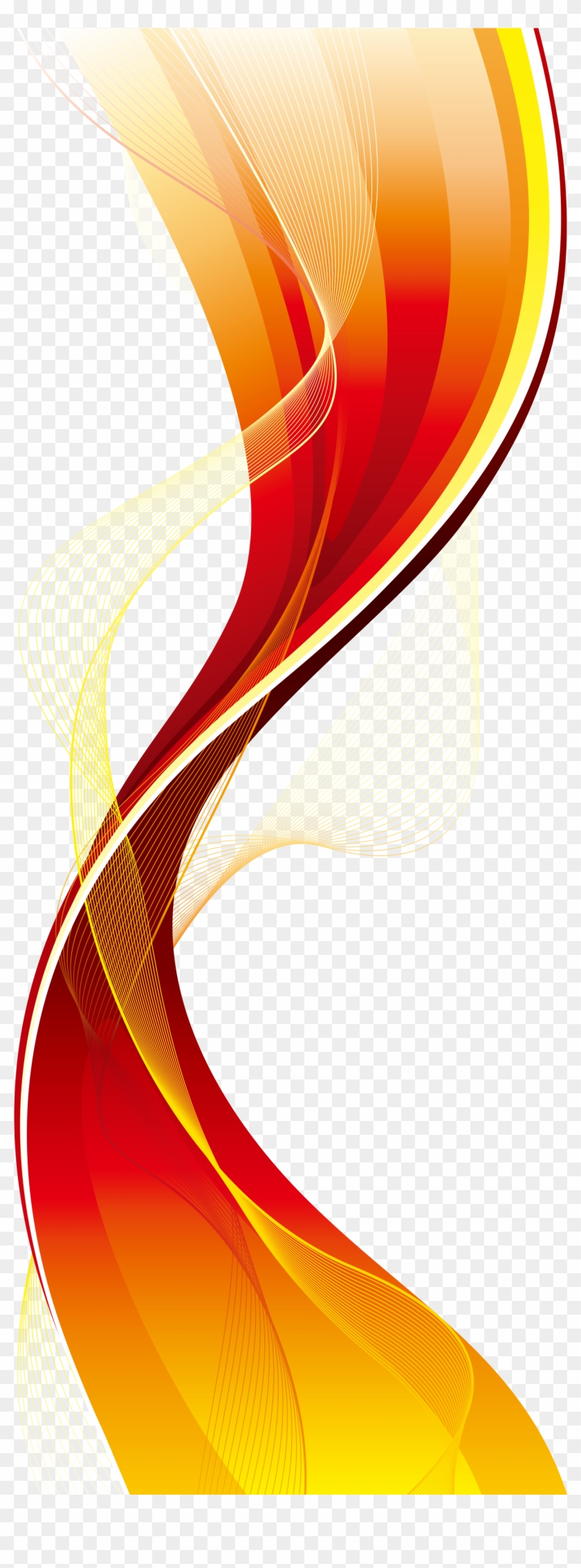 Vector Hd - Background Red And Yellow #1629457