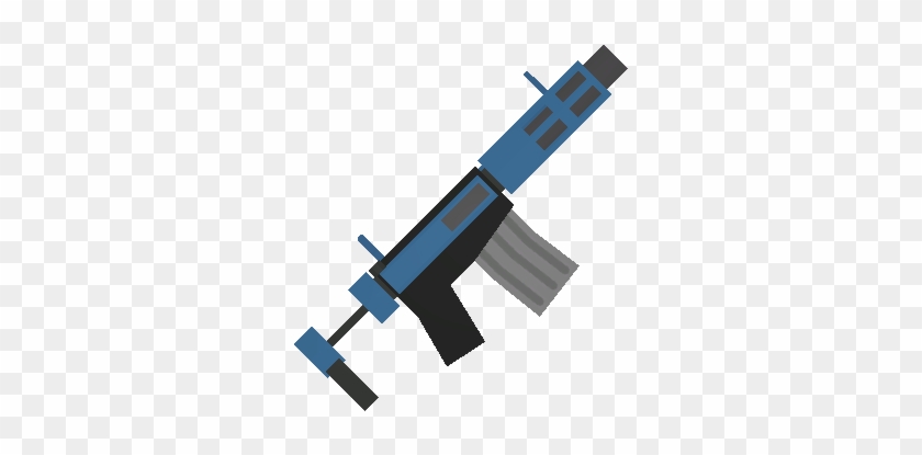 Unturned Skin Blue Honeybadger - Unturned Pdw Skins #1629469