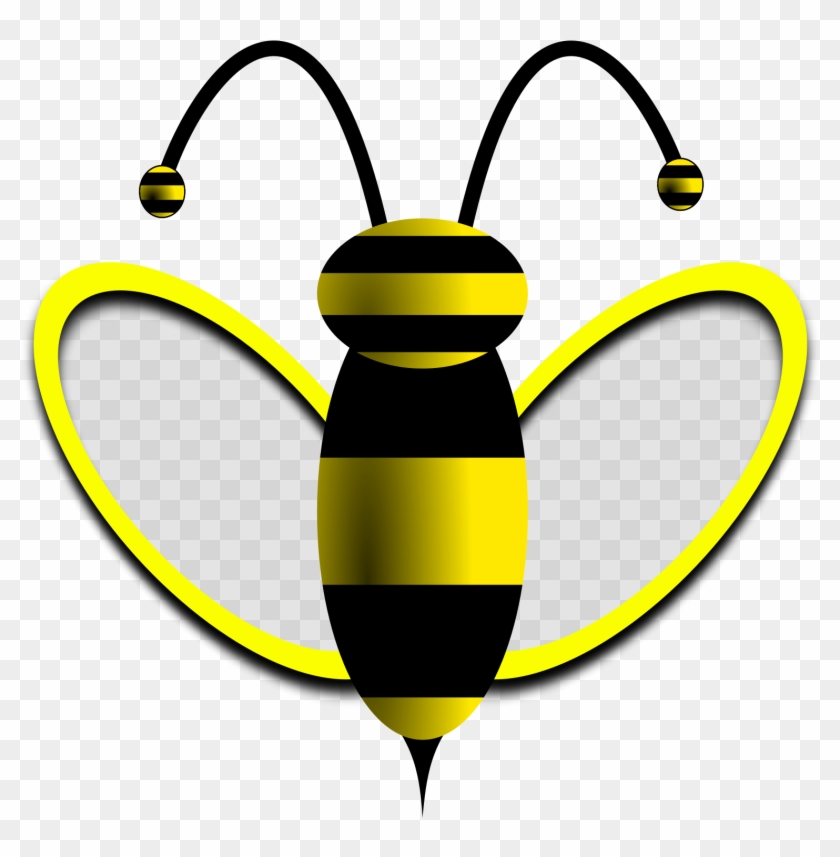 Honey Bee Clip Art - Svgz Clipart #1629495