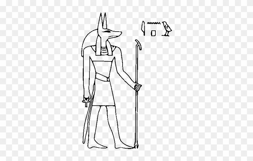Anubis Hieroglyphs #1629591