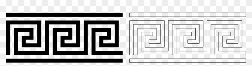 Png V - Ancient Greek Pattern Png #1629637