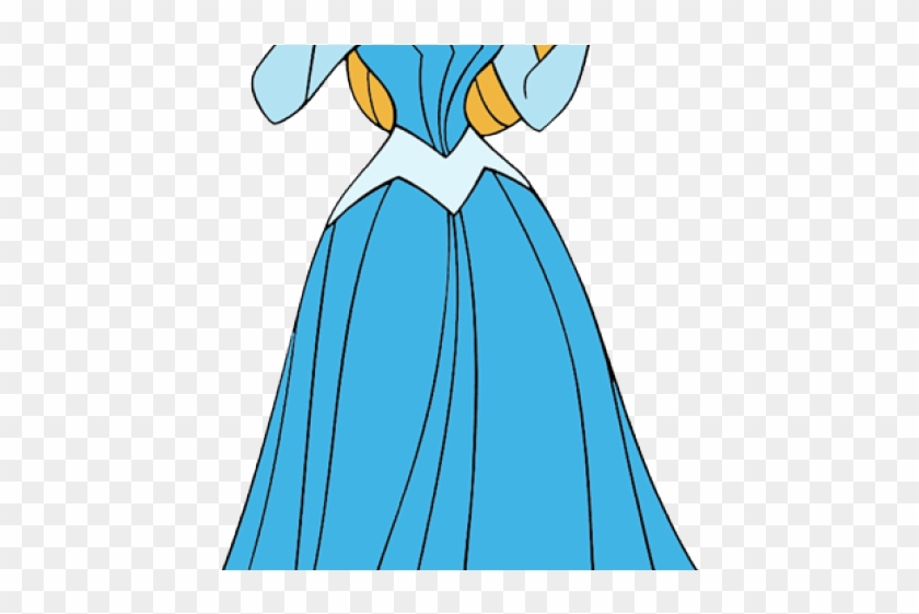 Sleeping Beauty Clipart Blue Dress - Illustration #1629691
