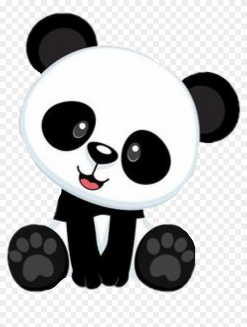 Panda Sticker - Urso Panda Bebe Desenho #1629693