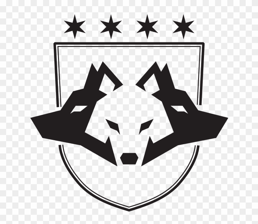 White Wolf Clipart Wolfpack - Wolf Pack Logo Png #1629778