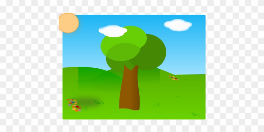 Cartoon Garden Background #251167