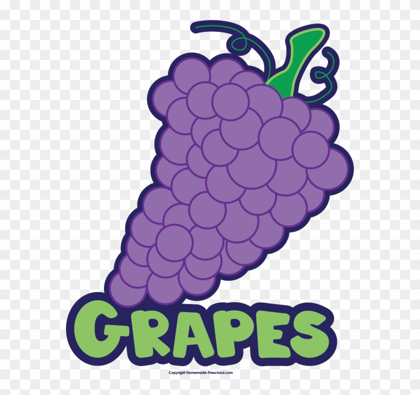 Click To Save Image - Grapes Fruit With Name #251206