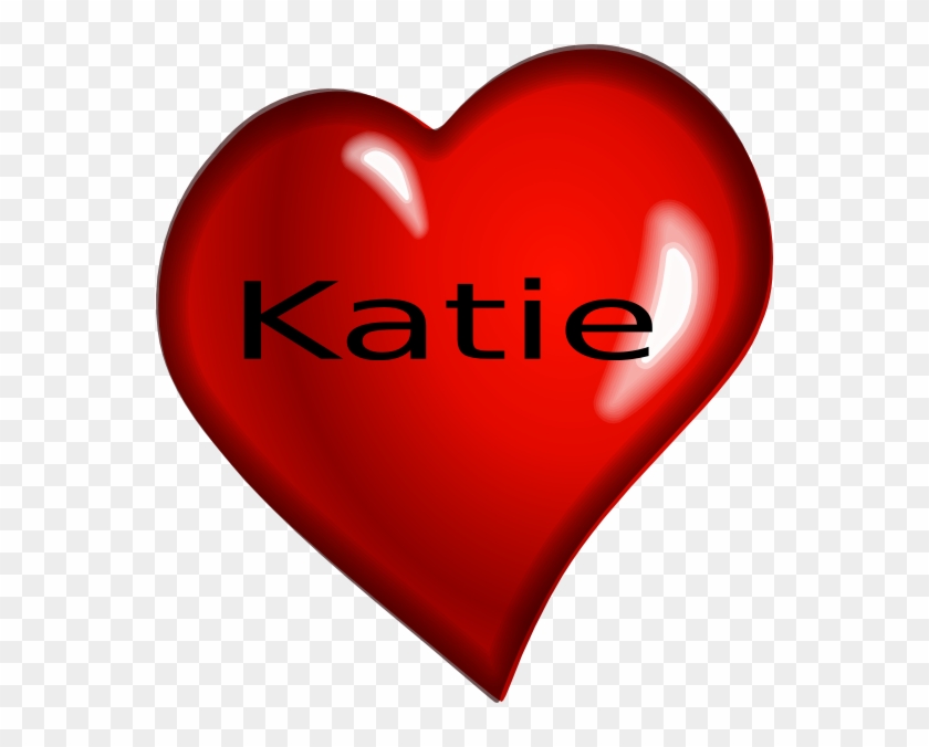 Katie Heart Clip Art At Clkercom Vector Online - Heart Katie #251229