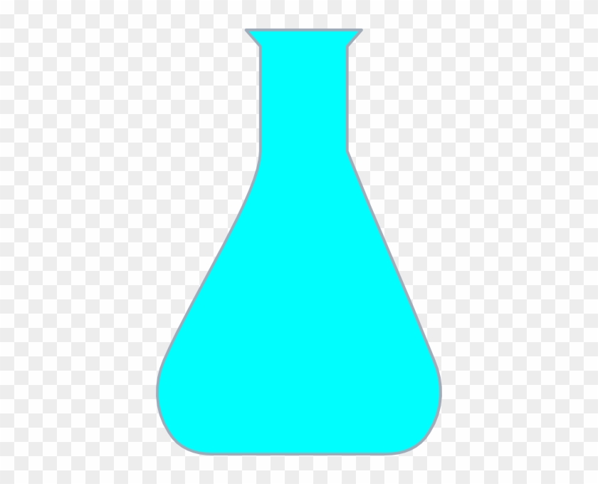 Aqua Chemistry Flask Clip Art - Aqua Chemistry Flask Clip Art #251297