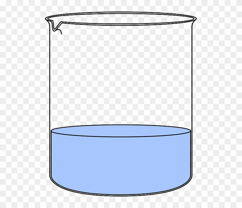 Laboratory Beaker, Chemistry, Full, Glasswares, Lab, - Beaker With Water #251329