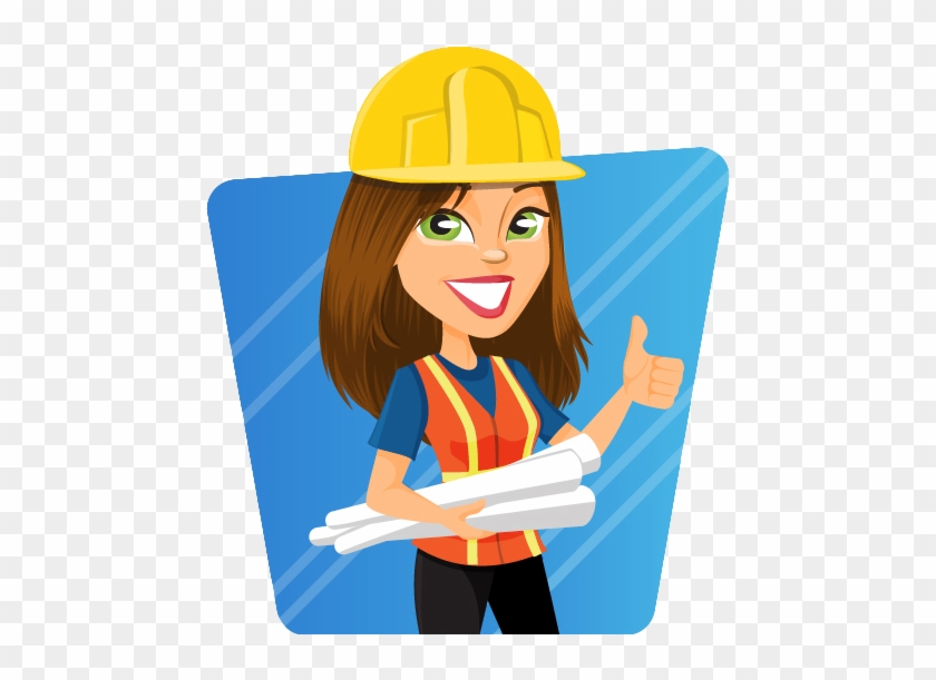 Female Engineer Clipart #251521