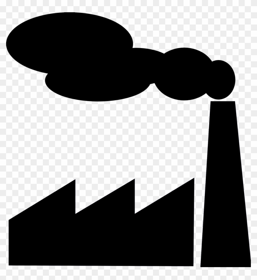 Changes In The Atmosphere Due To Human Activity Have - Factory Clip Art #251602