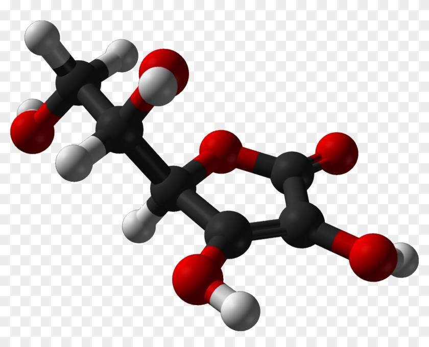 Infamous) Molecules - Vitamin C 3d Structure #251766