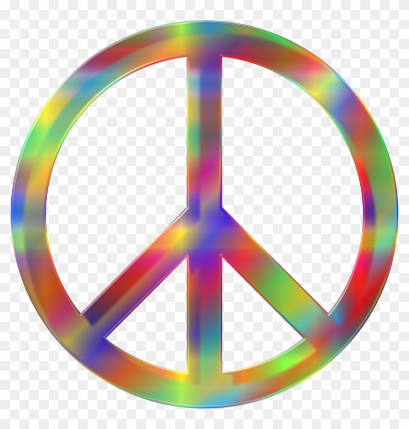 Peace Sign - Psychedelic Peace Sign #251826