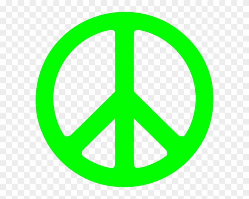 Green Peace Sign Png #251843