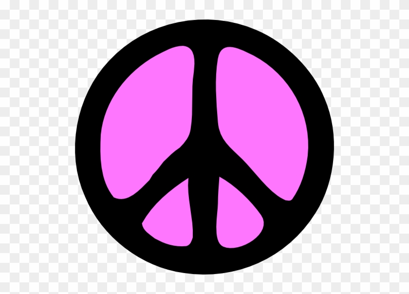 Pink - Peace - Sign - Clipart - Rainbow Ritchie Blackmore's Rainbow #251845