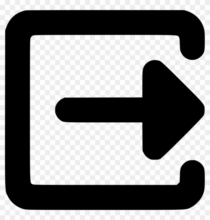 Logout Log Out Exit Sign Out Comments - Sign Out Icon Android #251936