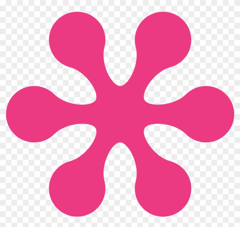 Pink Peace Sign Clipart Retro Flower Color Colour Cerise - Software Bug Life Cycle #251962