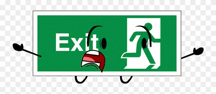 Exit Sign - Fire Exit Signs Right #251986