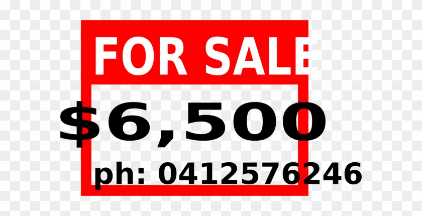 For Sale Sign Clip Art - Sale Signs For Cars #252036