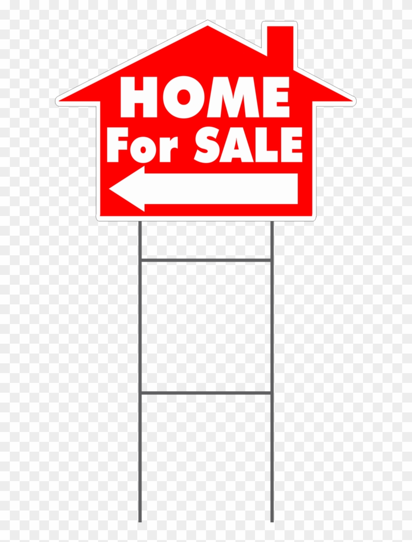 Home For Sale House Shaped Yard Sign - House #252055