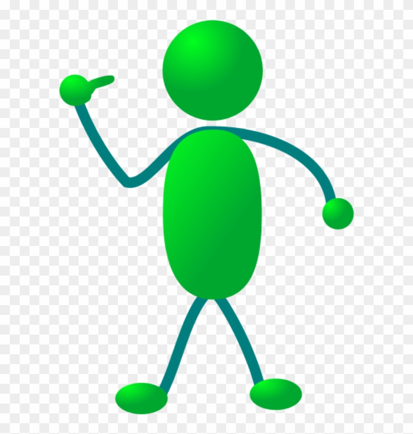 Stickman Pointing Finger To Himself - Stick Figure Pointing To Self #252081