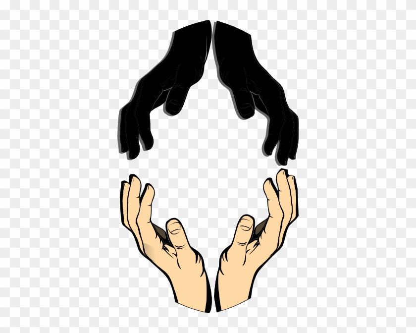 Hands In Unity Clip Art - Hands Vector #252113