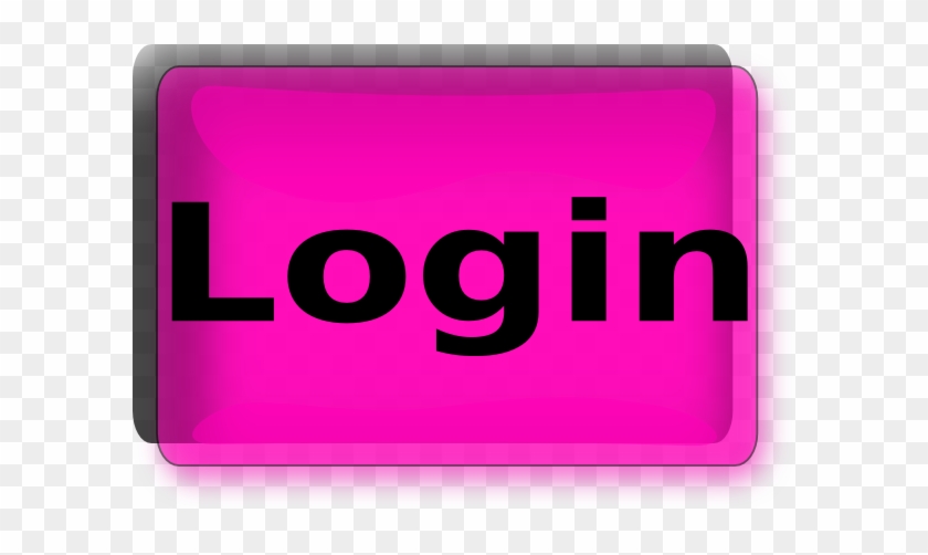 Pink Plus Login Button Svg Clip Arts 600 X 422 Px - Login Icon In Pink #252181