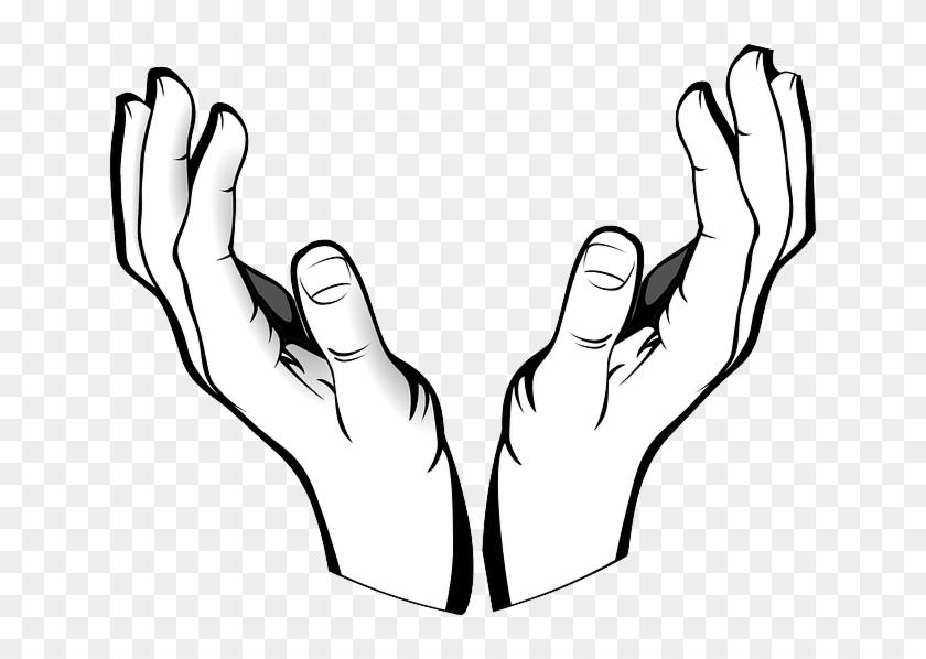 Clipart Info - Hands Line Art #252256