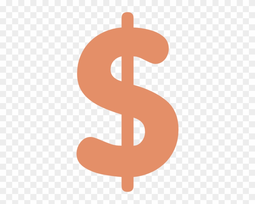 Dollar Sign Clip Art - Dollar Sign Orange #252271