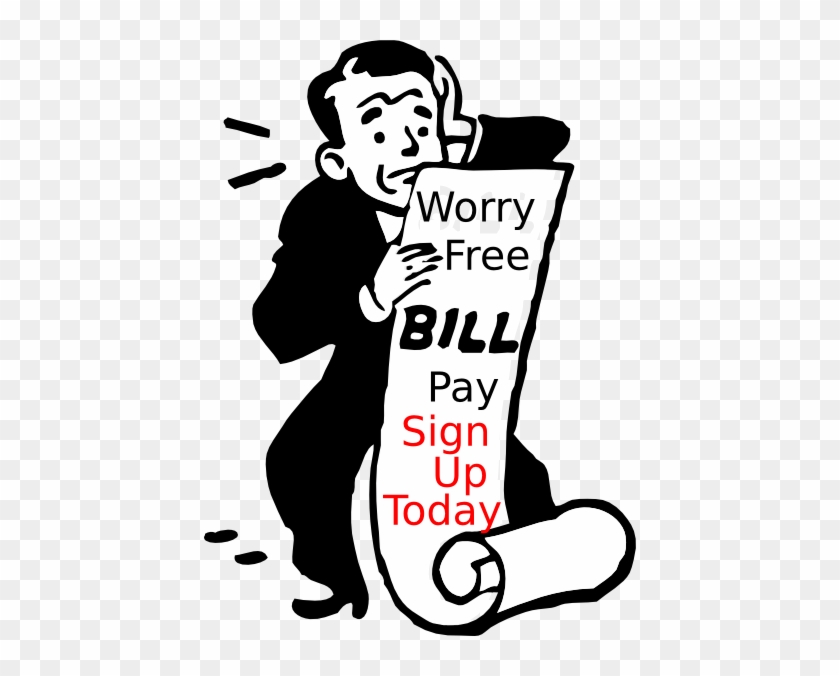 Automatic Bill Pay Clip Art At Vector Clip Art Png - Bills Clipart #252330