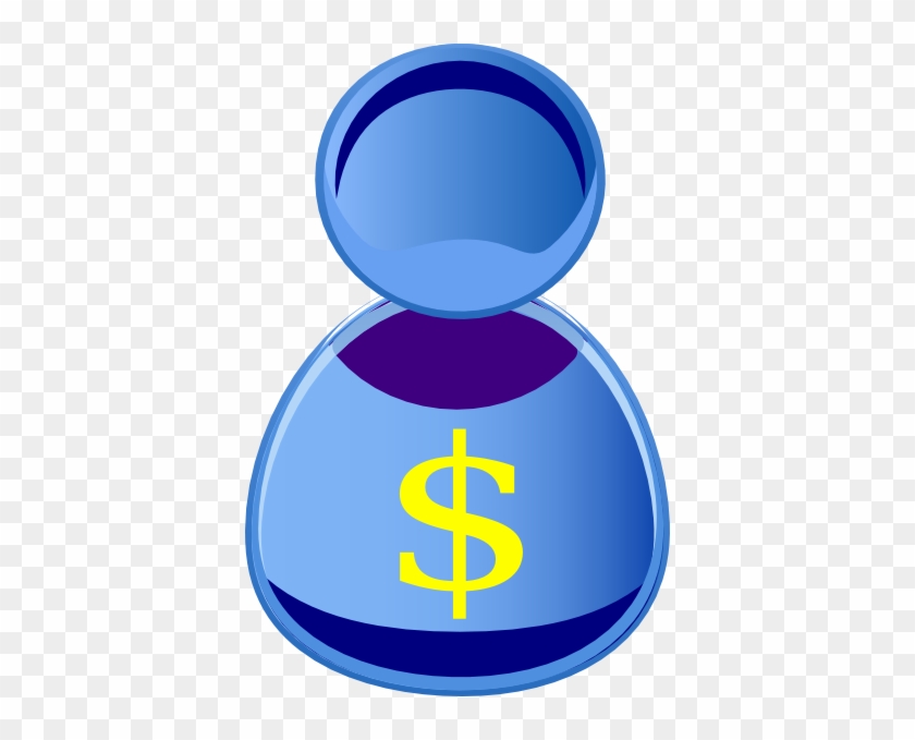 Person Dollar Sign Clip Art - User Symbol #252336