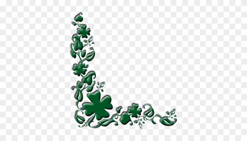 Shamrock Border Clip Art - St Patrick's Day Clip Art Borders #252342