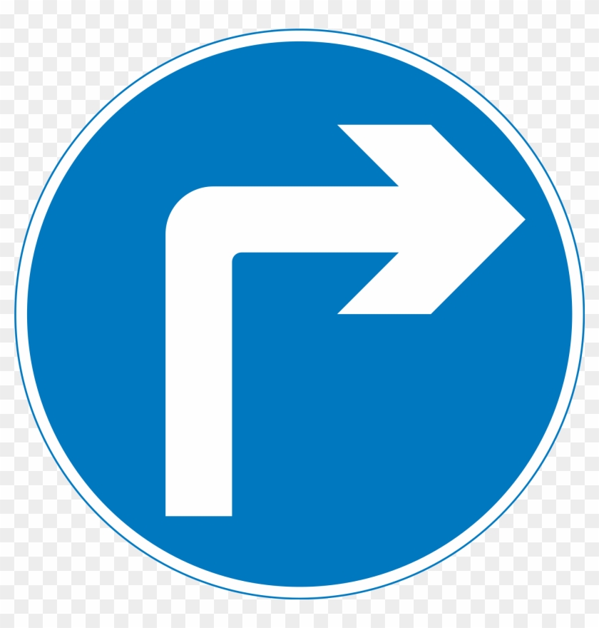 Uk Traffic Sign 609a - Road Signs Uk Turn Left #252385