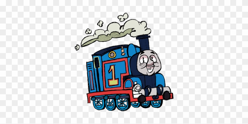 Thomas The Tank Engine Clipart Rail Engine - Thomas The Tank Engine Art #252414