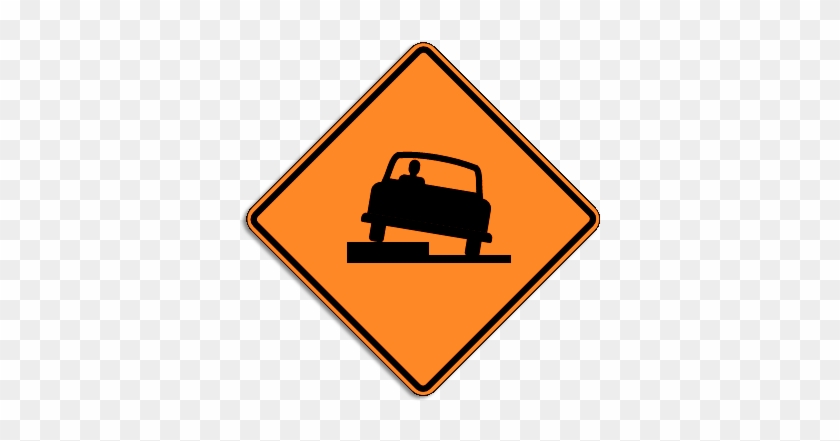 Identify The Correct Sign - Low Shoulder Road Sign #252417
