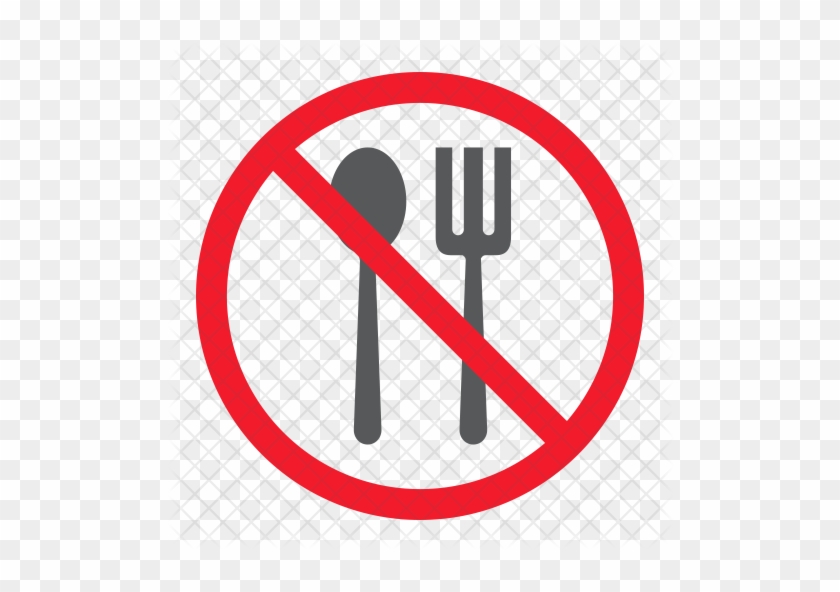No Eat Icon - General Dynamics Land Systems #252459