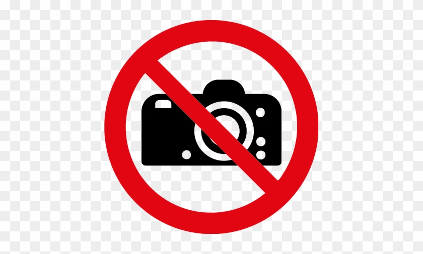 No Cameras Symbol - Prohibition Sign #252469