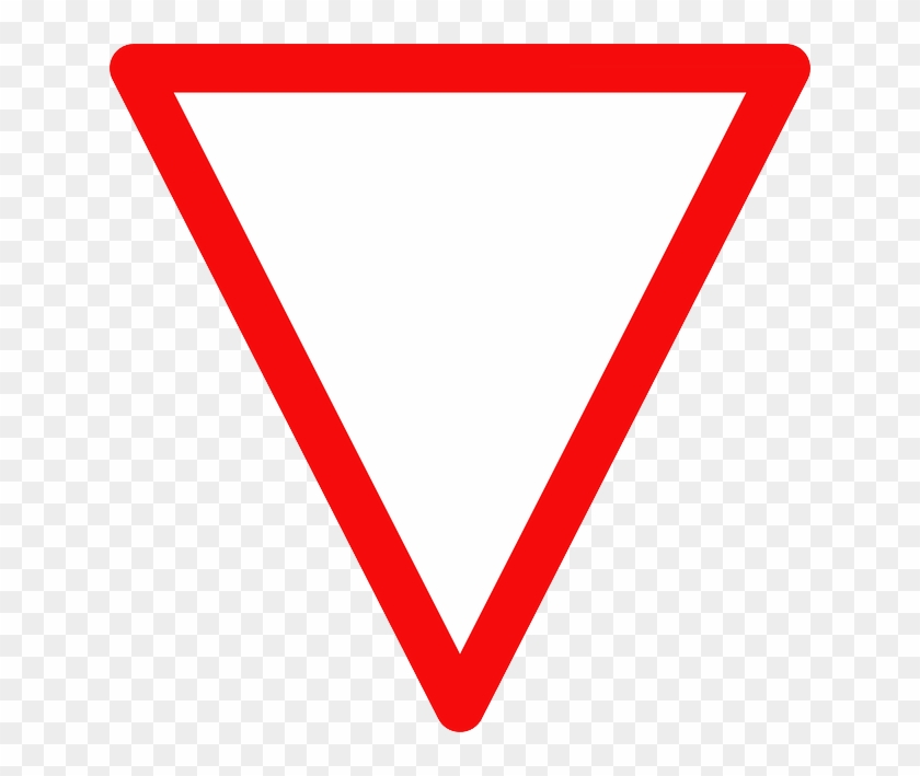 Give Way Sign, Yield Sign, Road Sign, Street Sign - Yield Or Give Way Sign #252471