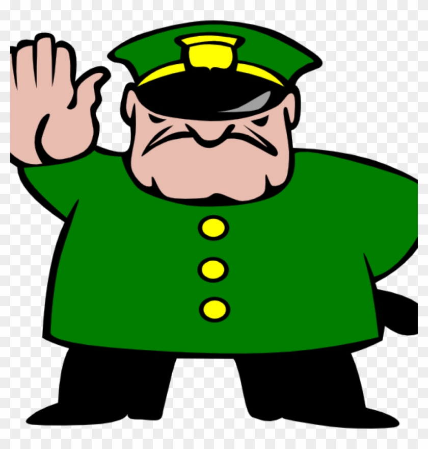 Stop Clipart Stop Clip Art At Clker Vector Clip Art - Police Man #252544