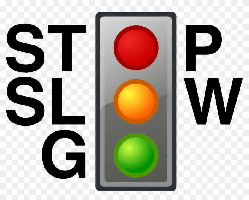 Stop Light Traffic Light Clip Art Free Vector Image - Tall Boy And Short Girl #252554