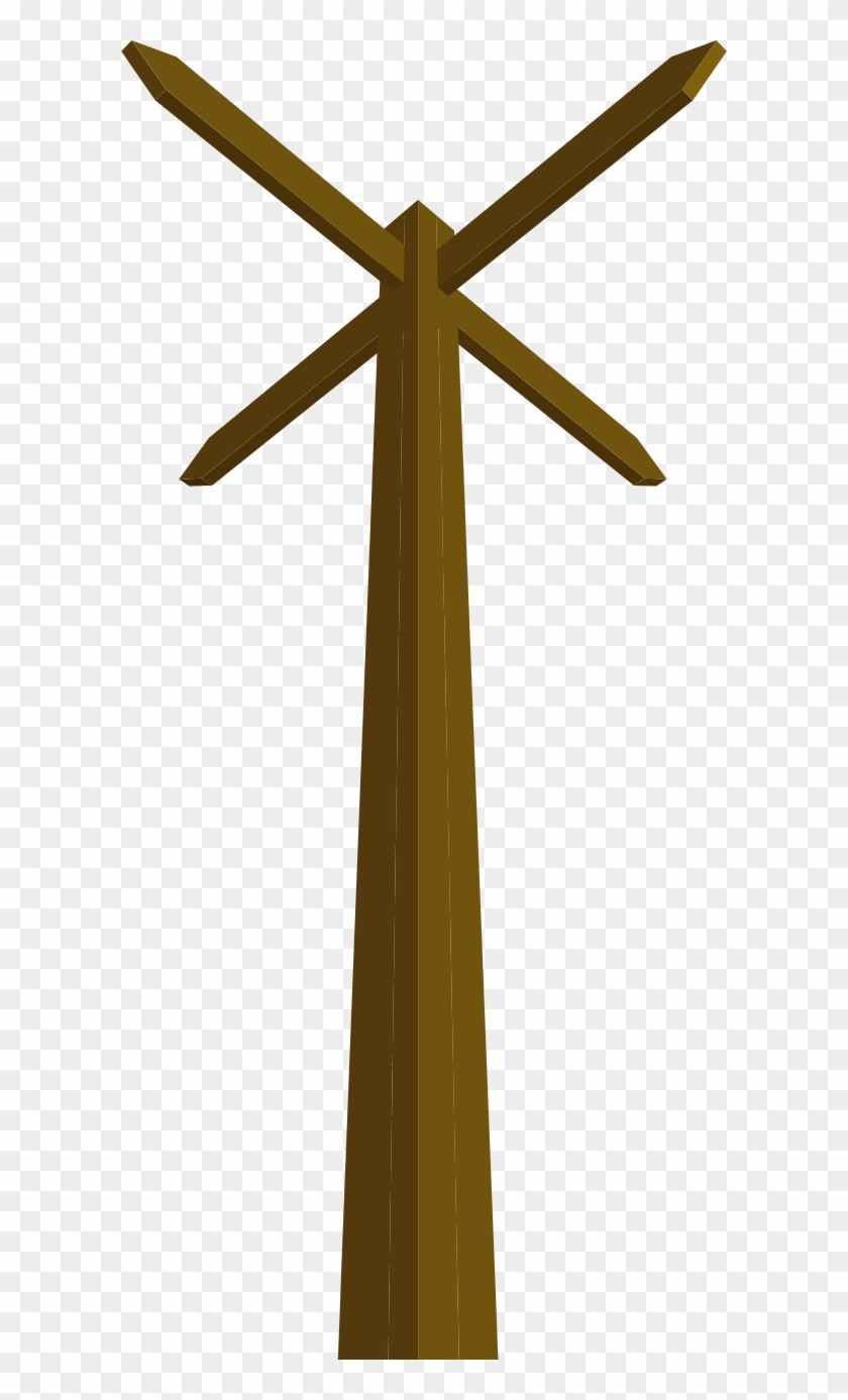 Vector Clip Art - Wooden Post Clipart Png #252590