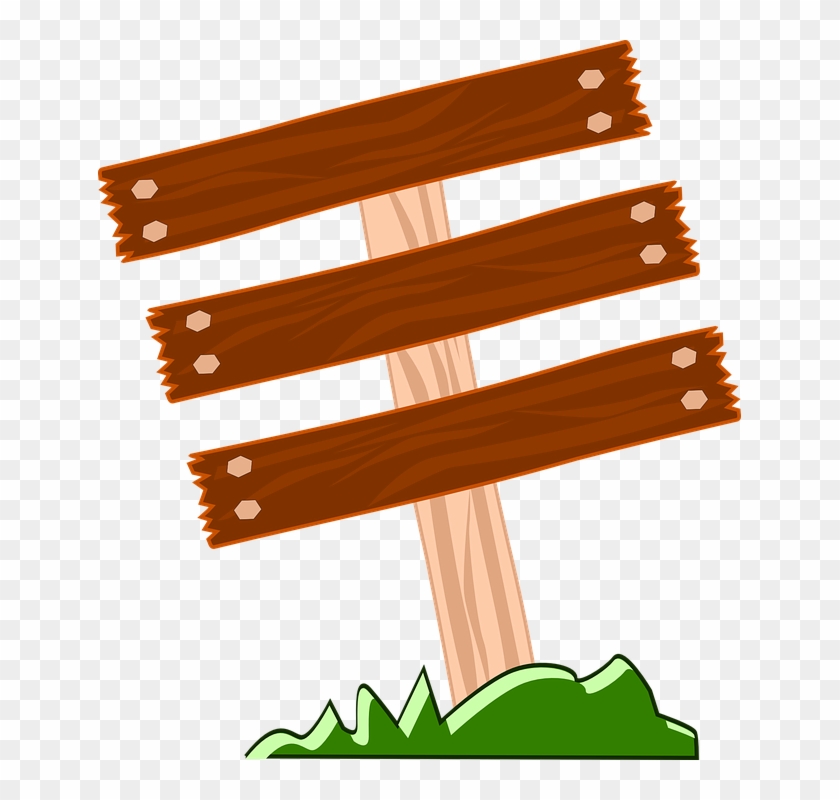 Planks Clipart Kayu - Letreros De Madera Png #252595